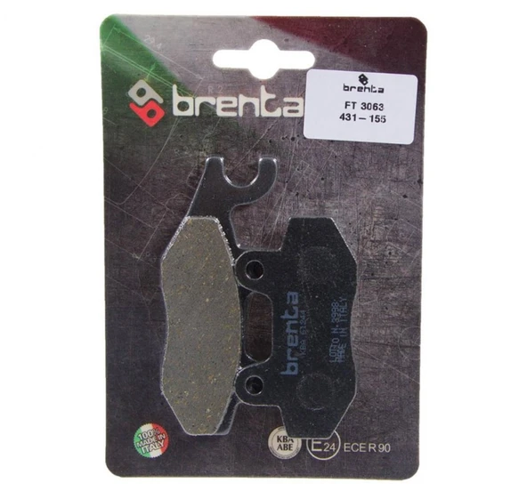 Kawasaki KX 250 Ön Fren Balata  Brenta (made in italy) ürün görseli 1