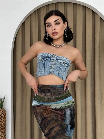 Lara Transparan Midi Etek - 3