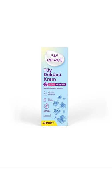 Vivet Tüy Dökücü Krem 40 Ml
