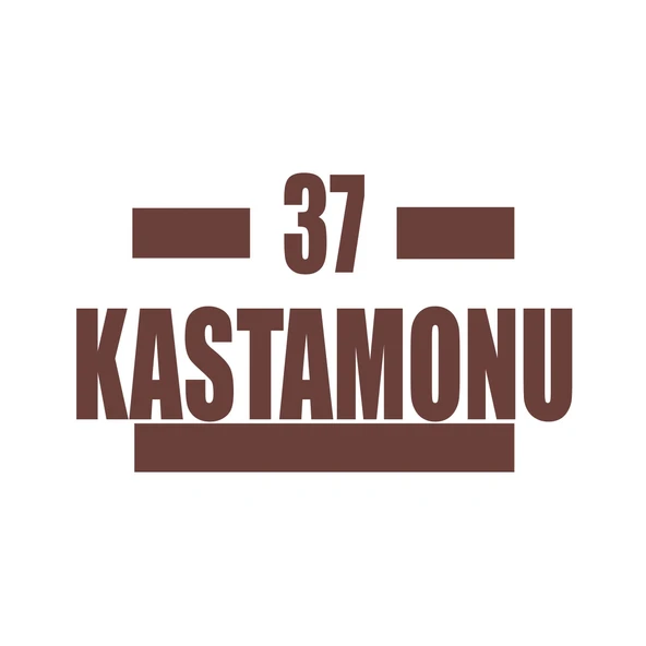37 Kastamonu Araba Sticker 17x17 Cm Kahverengi ürün görseli