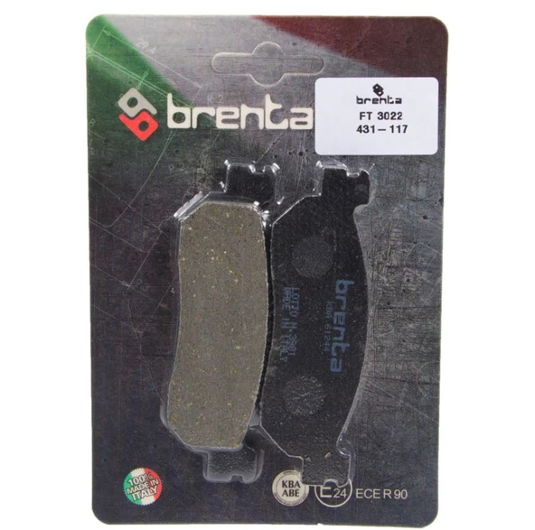 Yamaha YP 250 MAJESTY Arka Fren Balata  Brenta (made in italy)