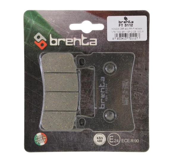 Honda CBR 600 RR 2003-2004 Ön Fren Balata  Brenta (made in italy) ürün görseli 1