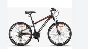 VORTEX 4.0 - 26  MTB - 14' - 21 Vites - V.B. - Mat Siyah-Gri/Kırmızı ürün görseli