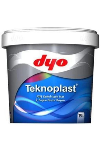 Dyo Teknoplast PTFE Katkılı (Teflonlu) İpekmat İç Cephe Boyası Beyaz 7.5 Lt. ürün görseli