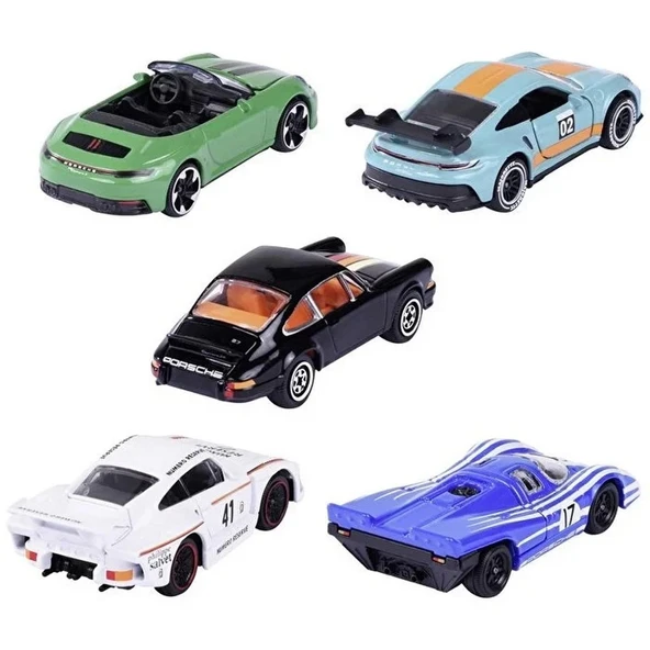 Majorette Porsche 5'li Set - 2