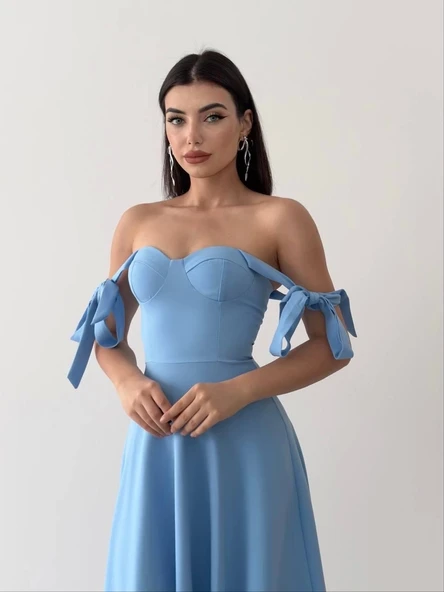 Tiyenna Midi Elbise - 3