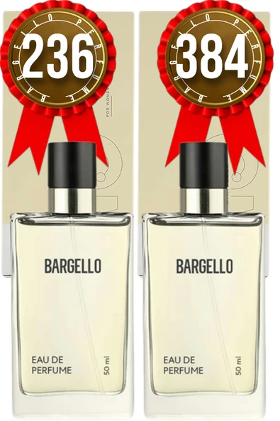 Bargello 236 Floral Kadın Parfüm + 384 Floral Kadın Parfüm 50 ml EDP