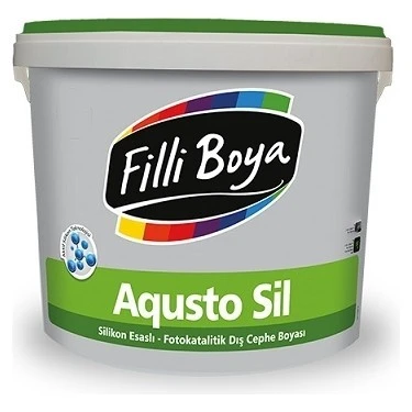 Filli Boya AqustoSil Silikonlu Dış Cephe Boyası Beyaz 2.5 Lt.