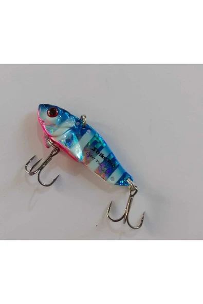 Striko pro STRİKE PRO 4.5 CM VİBRASYON JİG YEM GLOW SIN50L (BLUE ZEBRA) - 4