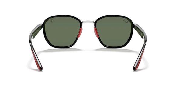 Ray-Ban Scuderia Ferrari 3674M F00771 Silver-Green Güneş Gözlüğü - 3