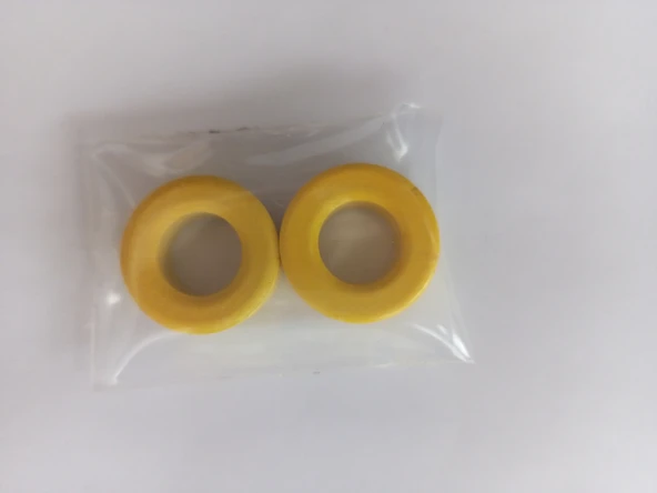 Ferrit toroid ring , toroid nüve , kömür ring Ferrit Boncuk çekirdek 27-14-11  (2 Adet) ürün görseli 1