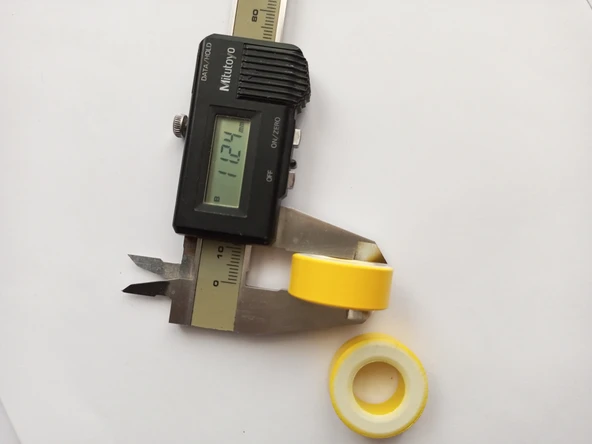 Ferrit toroid ring , toroid nüve , kömür ring Ferrit Boncuk çekirdek 27-14-11  (2 Adet) - Resim 4