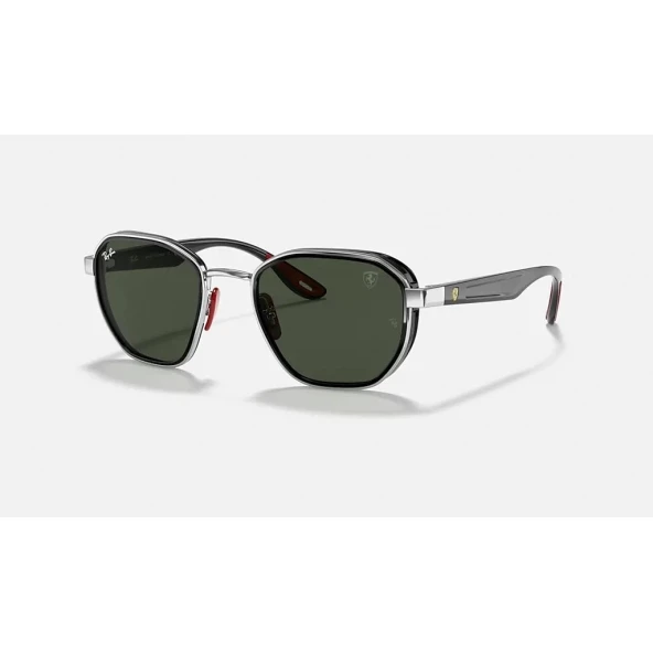 Ray-Ban Scuderia Ferrari 3674M F00771 Silver-Green Güneş Gözlüğü