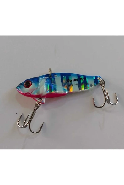 Striko pro STRİKE PRO 4.5 CM VİBRASYON JİG YEM GLOW SIN50L (BLUE ZEBRA) - 2