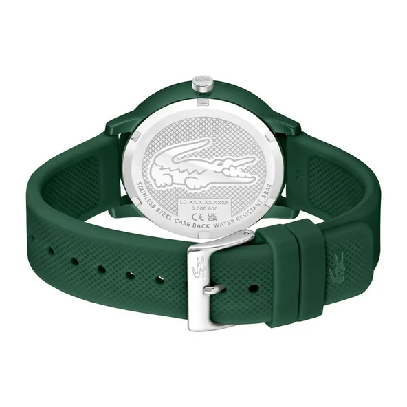 LACOSTE LAC2011238 YEŞİL SİLİKON KORDON UNISEX KOL SAATİ - 3