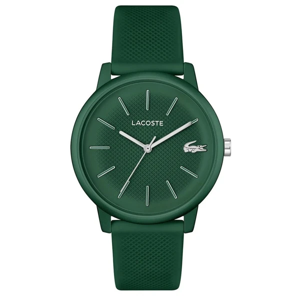 LACOSTE LAC2011238 YEŞİL SİLİKON KORDON UNISEX KOL SAATİ