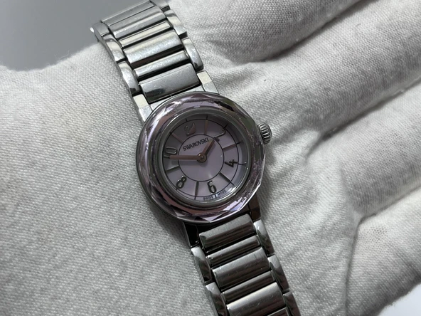 Swarovski 23,5mm Çelik Kordon Kadın Kol Saati 999970 2.El