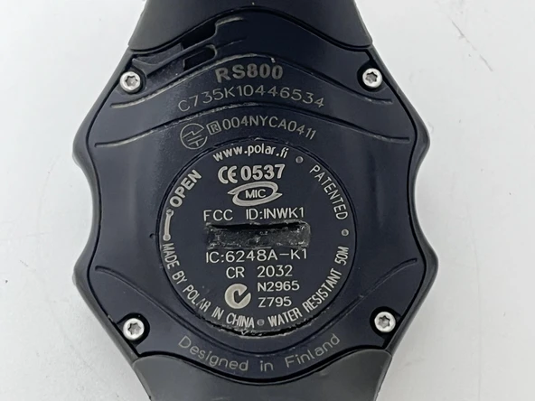 Polar RS800 Nabız Kontrol Saati 2. El - 4