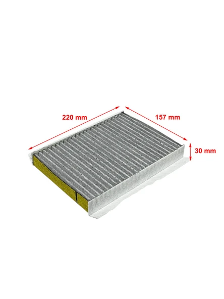 Wunder Fiat 500 X 2014-2018 Karbonlu Polen Filtresi - Resim 2