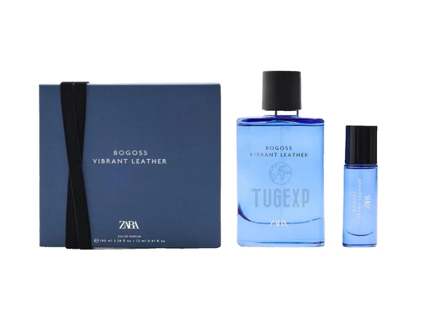 Zara Vibrant Leather Bogoss Men 100ml + 12ml Eau De Parfum - Resim 4
