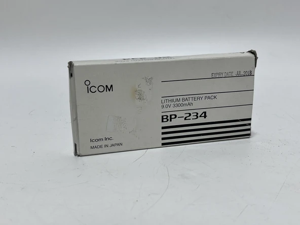 Icom BP-234 GMDSS Telsizi Bataryası 9V 3300mAh (2018 Tarihli) - 5