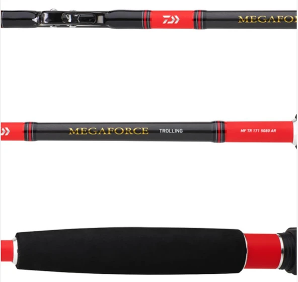 Daiwa Megaforce 1.70m 50-80lbs Tek P. Trolling Kamış - 2