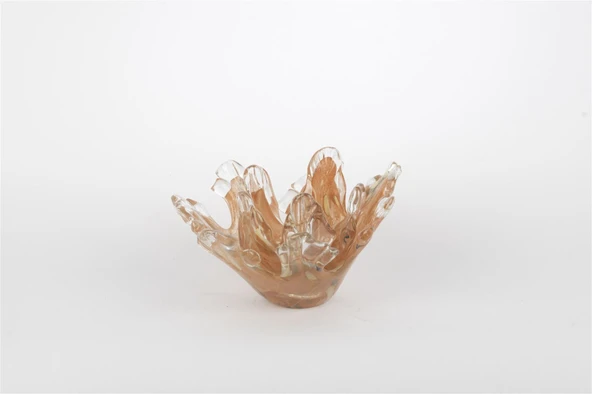 Mikasa Moor Somon Mercan Cam Dekoratif  17x11cm ürün görseli