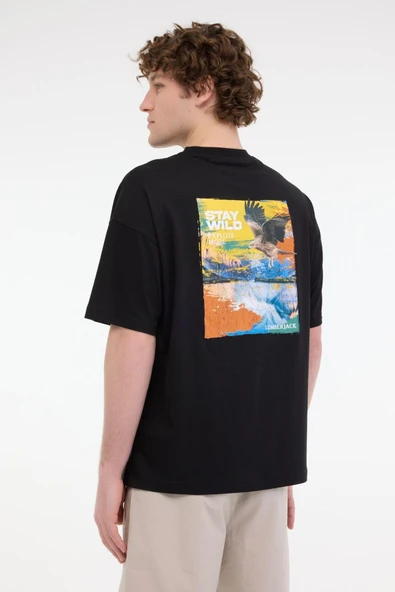 LUMBERJACK 5M ML STAR 11OTD1-27 5FX KKOL T-SHIRT - Resim 2