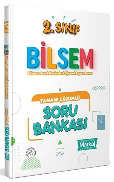 2. Sınıf Bilsem Tamamı Çözümlü Soru Bankası Markaj Yayınları