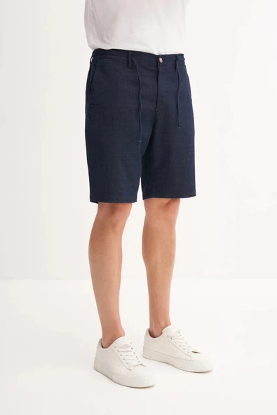 Cazador Slim Fit Dar Kesim Kısa Denim Şort 6725 - 2