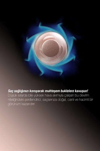 Fantom SK1700 Hair Styler Saç Şekillendirici Beyaz - 5