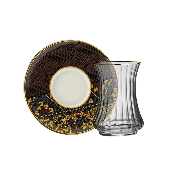 Sandro Moreno 1453 Kariye Optik 12 Parça 6 Kişilik Çay Seti 110 Ml Ar263723