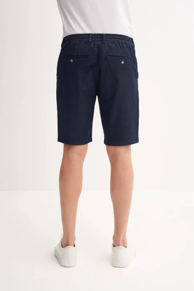 Cazador Slim Fit Dar Kesim Kısa Denim Şort 6725 - 3