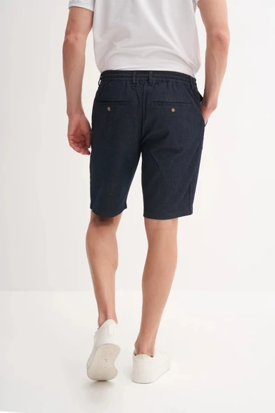 Cazador Slim Fit Dar Kesim Kısa Denim Şort 6723 - 3