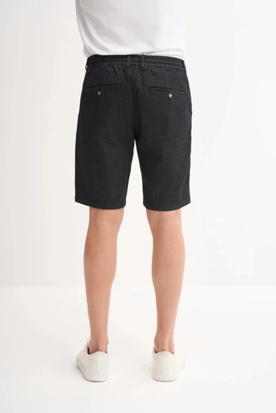 Cazador Slim Fit Dar Kesim Kısa Denim Şort 6724 - 3