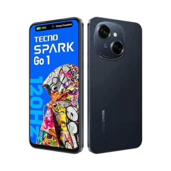 TECNO SPARK Go 1 128/4 GB C Siyah - 4