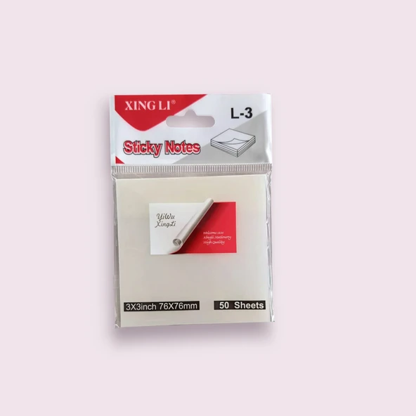 Homix Yapışkanlı Şeffaf Post-It Not Kağıdı (L-3) - 6