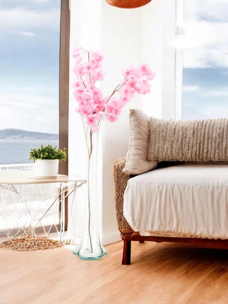 Girist Home Orta Boy Köşe ve Pampas için Dekotarif Vazo