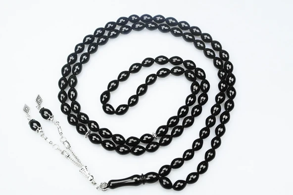 Oltu Sıkması 99 Sayılı Küre Model Namaz Tespihi - 4