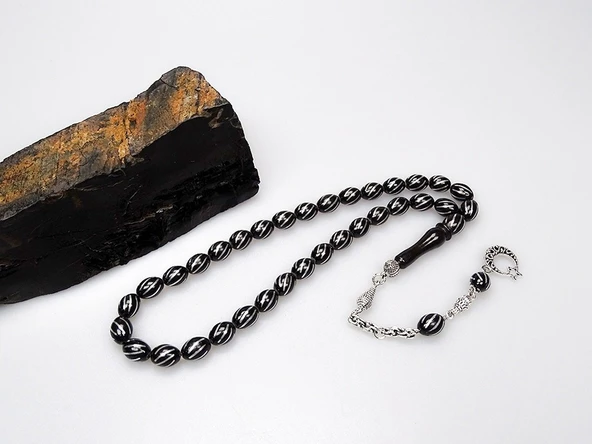 Sekizli  Zeytin Çapraz Bafon İşlemeli Karpuz - 2