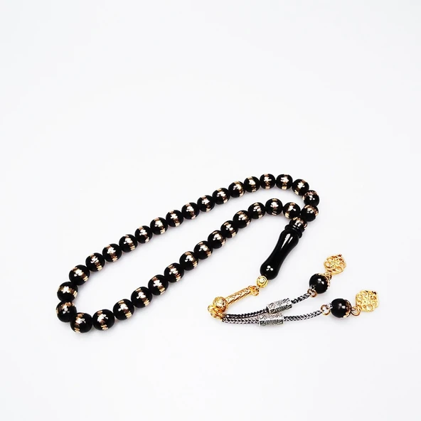 Sarma Model  Pirinç İşlemeli Tespih - Resim 4