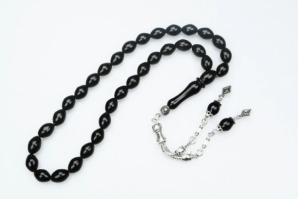 Sade Oltu Sıkma Beyzi Model Tespih - 4