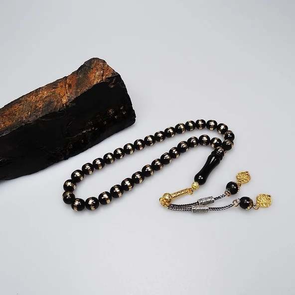 Sarma Model  Pirinç İşlemeli Tespih - Resim 5