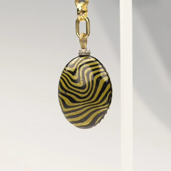 Kumsal Model Oltu Taşı Anahtarlık