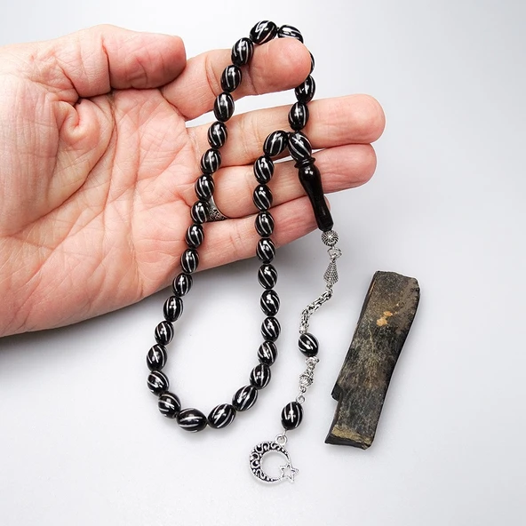 Sekizli Zeytin Çapraz Bafon İşlemeli Karpuz - 3