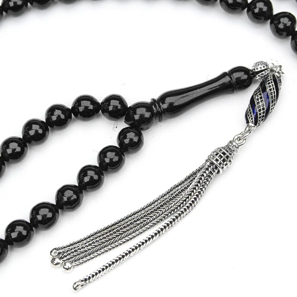 Oltu Taşı Küre Kesim 99 Sayılı Namaz Tespihi - 6