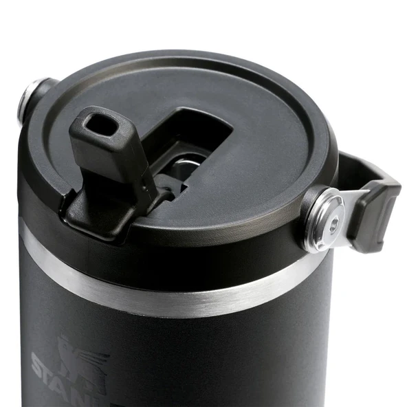 Stanley The IceFlow™ Flip Straw 2.0 Tumbler 0.89L / 30oz Black 2.0 Termos - 3