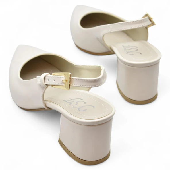 6511 6cm Kadın Topuklu Ayakkabı Stiletto Abiye Düğün Nişan Ayakkabısı - 4