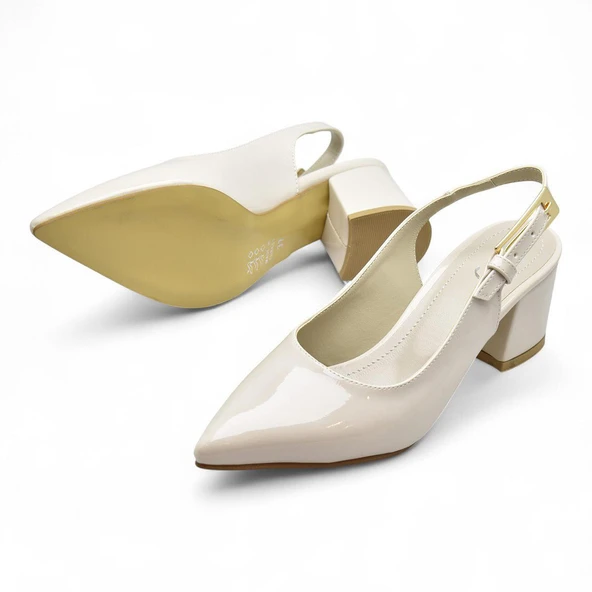 6511 6cm Kadın Topuklu Ayakkabı Stiletto Abiye Düğün Nişan Ayakkabısı - 3