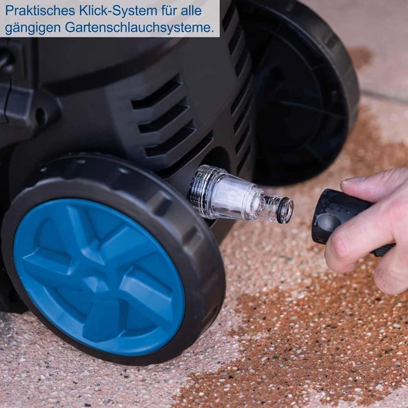 Scheppach HPC1600 Kit Yüksek Basınçlı Yıkama Makinası 1600W 135 Bar - 4